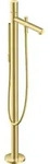hansgrohe AXOR Uno Einhebel-Wannenmischer, freistehend, Zerogriff, Ausladung 244mm,