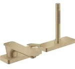 hansgrohe AXOR Citterio C 3-Loch Einhebel-Wannenrandmischer mit sBox, 2...