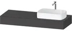 Duravit Collection One Konsole, 1400x550x170mm, mit Ausschnitt rechts,