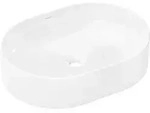 hansgrohe Xuniva U Aufsatzwaschtisch, ohne &Uuml;berlauf, ohne Hahnloch, 550x400mm,