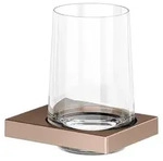 KEUCO EDITION 11 Glashalter, Echt-Kristallglas, 11150299000, Farbe: rotgold