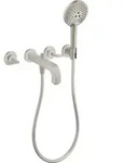 hansgrohe AXOR Citterio 3-Loch Wannenarmatur mit Hebelgriffen, 39448800, Farbe: