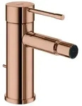 Grohe Essence Einhand-Bidetbatterie, Ausladung 111mm, mit Zugstangen-Ablaufgarnitur,