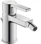 Duravit B.2 Einhebel- Bidetmischer, mit Ablaufgarnitur, fester Auslauf mit