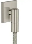 hansgrohe AXOR Wall outlet Fine Wandanschluss eckig, 36738800, Farbe: Stainless...