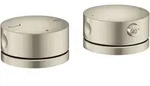 hansgrohe AXOR One 2-Loch Wannenrandarmatur mit Thermostat, 48470820, Farbe:...