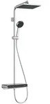 hansgrohe Activera Q Showerpipe 290/180 1jet, EcoSmart+, mit ShowerTablet...