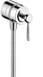 hansgrohe AXOR Montreux Fixfit Stop Schlauchanschluss, Abstellventil,...