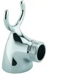 KLUDI Aufsatzbrauseanschluss G 3/4 mit Gabelhaken, chrom, 6053705-00
