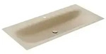KEUCO EDITION 11 ART Einbauwaschtisch aus Stahl-Emaille, 1206x4x493mm, mit 1
