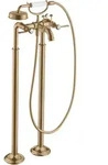 hansgrohe AXOR Montreux 2-Griff-Wannenarmatur, Hebelgriffe, freistehend,...