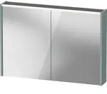 Duravit D-Code Spiegelschrank, Steckdose Typ E (FR, BE), 2 T&uuml;ren, LED-Lichtfeld