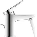 Duravit Wave Einhebel-Waschtischmischer, Ausladung 95 mm, mit Ablaufgarnitur,