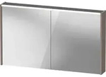 Duravit D-Code Spiegelschrank, Steckdose Typ E (FR, BE), 2 T&uuml;ren, LED-Lichtfeld