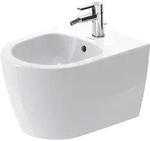 Duravit ME by Starck Wand-Bidet Compact, mit &Uuml;berlauf, 1 Hahnloch, Ausladung...