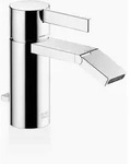 Dornbracht IMO Bidet-Einhandbatterie, mit Ablaufgarnitur, Ausladung 125mm,