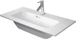 Duravit ME by Starck M&ouml;belwaschtisch Compact, mit &Uuml;berlauf, 1 Hahnloch, 830mm,