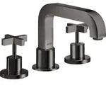 hansgrohe AXOR Citterio 3-Loch Wannenrandarmatur, Kreuzgriffe, 39436330, Farbe: