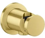hansgrohe AXOR One Portereinheit rund, 48780950, Farbe: Brushed Brass