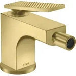 hansgrohe AXOR Citterio Bidetmischer, Rautenschliff, Zugstangen-Ablaufgarnitur,