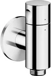 hansgrohe AXOR One Wandanschluss Stop mit Absperrventil, 48781000, Farbe: Chrom