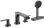 hansgrohe Vivenis 4-Loch Wannenrandarmatur mit Schlauchbox (sBox), 75444340,...