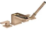 hansgrohe AXOR MyEdition 4-Loch Wannenrandarmatur, ohne Platte, 47432310, Farbe:
