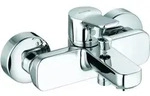 KLUDI PURE&EASY Wannenf&uuml;ll- und Brause-Einhandmischer, Wandmontage, chrom, 376810565