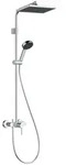 hansgrohe Activera Q Showerpipe 290/180 1jet, EcoSmart, mit Einhebelmischer...
