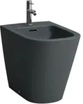 LAUFEN MEDA Standbidet, 1 Hahnloch, mit &Uuml;berlauf, 360x540x430mm,...