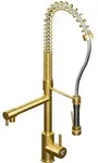 Steinberg Serie 100 K&uuml;chenarmatur, mit Handbrause, Ausladung 156mm, schwenkbar,