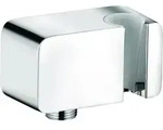 KLUDI A-QA Wandanschlussbogen mit Brausehalter, chrom, 6556005-00