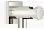 Dornbracht Wandanschlussbogen mit integriertem Brausehalter, eckige Rosette...