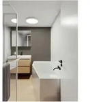RIHO Rethink Cubic Wall Rechteck-Badewanne, Version links, mit flow-System,