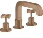 hansgrohe AXOR Citterio 3-Loch Wannenrandarmatur, Kreuzgriffe, 39436310, Farbe: