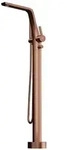 Steinberg Serie 260 Wannenarmatur, freistehend, mit Handbrause, H: 969mm,...