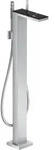 hansgrohe AXOR MyEdition Platte 245 Marmor Nero Marquina, 47914000