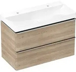 hansgrohe Xelu Q Waschtisch, mit Ablaufgarnitur, ohne &Uuml;berlauf, 1000x480mm,...