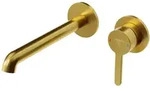 Steinberg Serie 341 Waschtisch-Wand-Einhebelmischer, Fertigmontageset mit