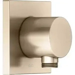 KEUCO IXMO Schlauchanschluss, Rosettenform eckig, 59547030002, Farbe: Bronze