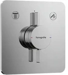 hansgrohe DuoTurn Q Mischer, Unterputz, 2 Verbraucher, 2 Funktionen, Soft Edge