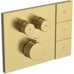Ideal Standard Ceratherm Navigo Solos Brausethermostat UP Bausatz 2, Rosette...