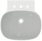 Ideal Standard Linda-X Waschtisch, 3 Hahnl&ouml;cher, ohne &Uuml;berlauf, 500x480x135...
