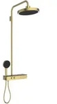 Ideal Standard Solos Duschsystem mit Brausethermostat Aufputz, mit LED...