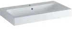 Geberit iCon Aufsatzwaschtisch mit Hahnloch, 750 &times; 485 mm, wei&szlig;, 124575000, Farbe: