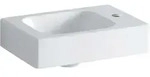 Geberit iCon Handwaschbecken 380 &times; 280 mm, wei&szlig;, mit Hahnloch rechts, 124736600,
