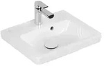 Villeroy & Boch Subway 2.0 Handwaschbecken, rechteck, 1 Hahnloch, mit &Uuml;berlauf,