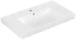 Villeroy & Boch Subway 2.0 Schrankwaschtisch, f&uuml;r 3-Loch Armaturen, mit &Uuml;berlauf,