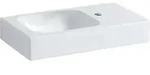Geberit iCon Waschtisch 530 &times; 310 mm, wei&szlig;, Ablagefl&auml;che rechts, 124053600, Farbe: