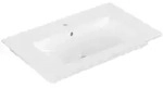 Villeroy & Boch Venticello Schrankwaschtisch, 1 Hahnloch, mit &Uuml;berlauf, 800x500mm,